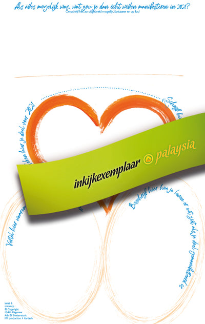 Manifestatiekaart 2021, set van 2 stuks