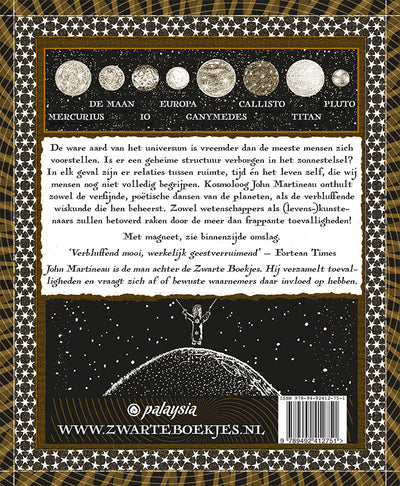 Boekje van frappant toeval in ons zonnestelsel