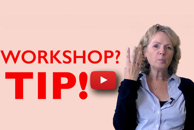 Tip voor als je een workshop geeft