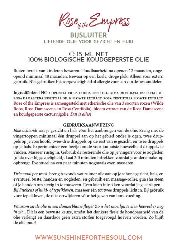 Rose of the Empress facelifting bundel